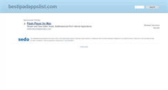 Desktop Screenshot of bestipadappslist.com